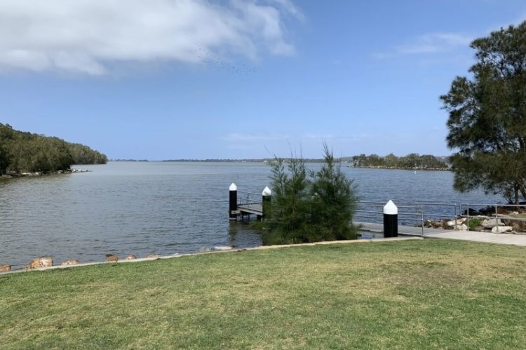 Boat ramp at San Remo